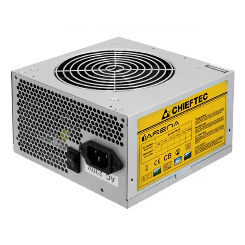 Maitinimo blokas CHIEFTEC GPA-700s 700 W 20+4 kontaktų ATX PS/2 sidabrinis 120 mm ventiliatorius