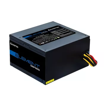 Chieftec ELP-600S maitinimo blokas 600 W 20+4 kontaktų ATX PS/2 juodas