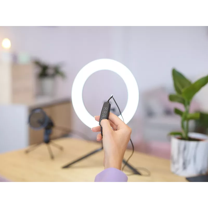 LED apšvietimo žiedas Trust Maku+ Juoda Green 24881