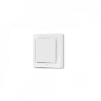 AQARA Light Switch H2 EU (2 mygtukai, 1 kanalas) (WS-K07D) - Zigbee ir Thread sieninis jungiklis su relė