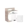 AQARA Light Switch H2 EU (2 mygtukai, 1 kanalas) (WS-K07D) - Zigbee ir Thread sieninis jungiklis su relė