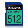 Flash atmintis ADATA 512 GB SDXC UHS-I Class 10 ASDX512GUI3V30S-R