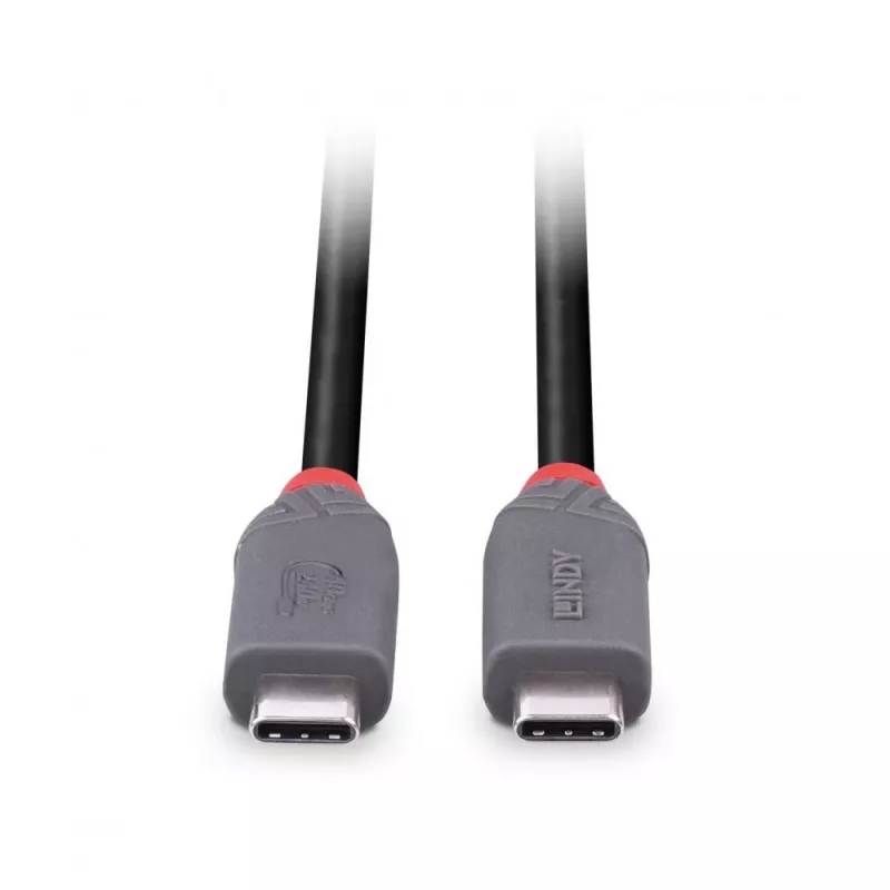 Lindy 1,5 m USB 4 240 W Type C laidas, Anthra Line
