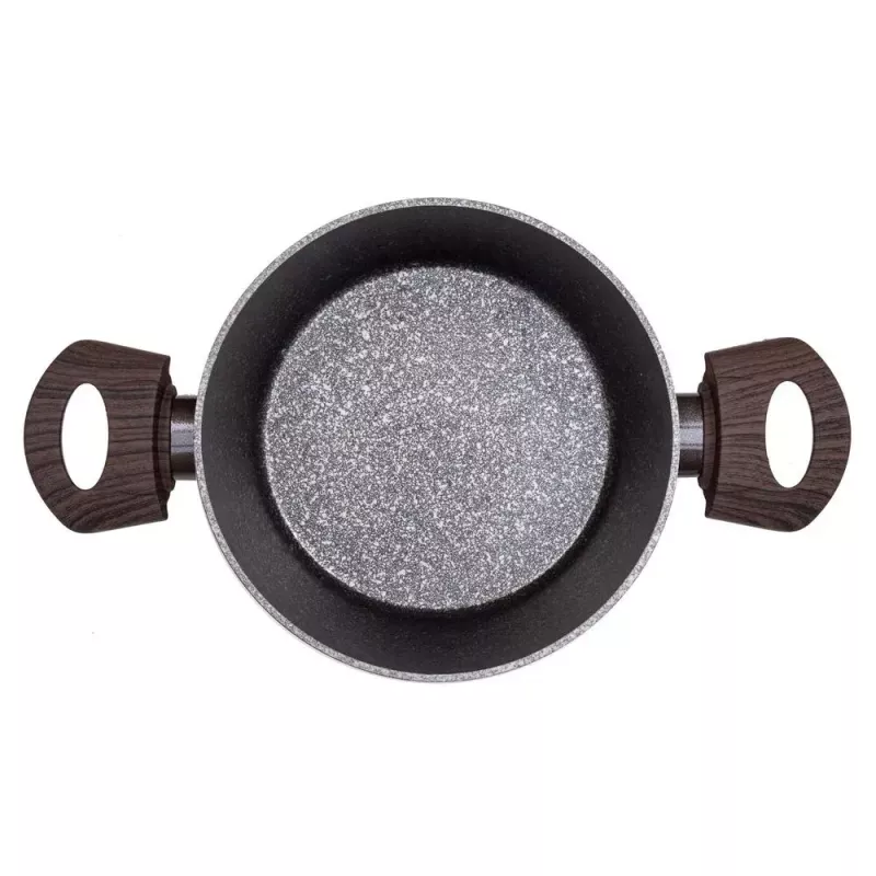 Resto Kitchenware Carina 2,5 L apvalus Bordo spalvos puodas