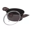 Resto Kitchenware Carina 2,5 L apvalus Bordo spalvos puodas