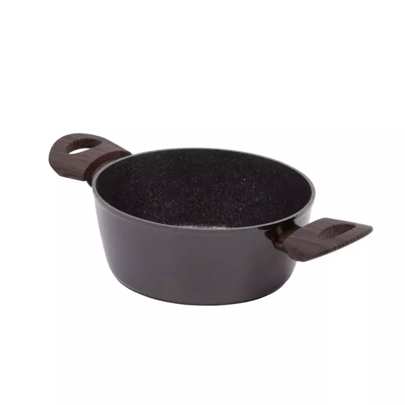 Resto Kitchenware Carina 2,5 L apvalus Bordo spalvos puodas