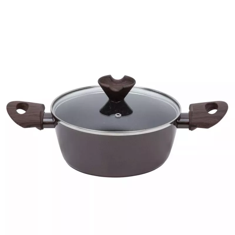 Resto Kitchenware Carina 2,5 L apvalus Bordo spalvos puodas