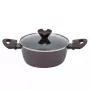 Resto Kitchenware Carina 2,5 L apvalus Bordo spalvos puodas