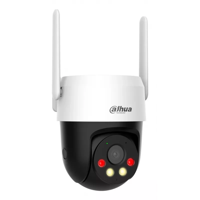 IP stebėjimo kamera Dahua Technology 5MP fiksuoto židinio 4G Pan & Tilt (4 mm, 5MP, lauko bokštelis, 180° sukimas)