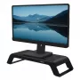 Fellowes kompiuterio monitoriaus stovas su 3 aukščio reguliavimais - Hana LT monitoriaus pakyla - ergonomiškas reguliuojamas monitoriaus stovas kompiuteriams - maks. svoris 22,6 kg - juodas
