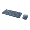 Trust Lyra klaviatūra su pele, biurui, RF belaidė + Bluetooth, QWERTY US English, mėlyna