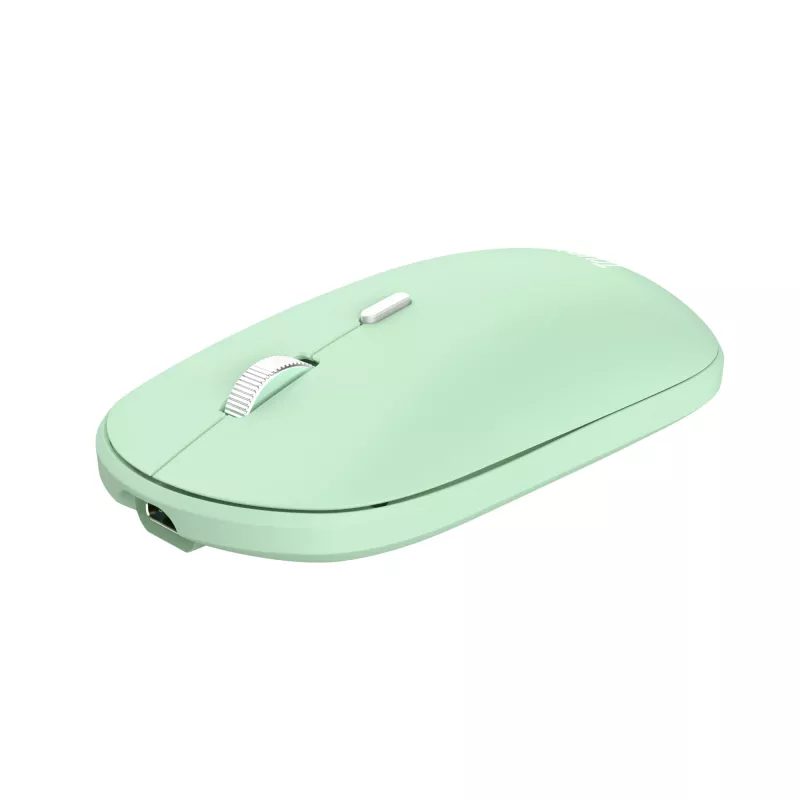 Trust Lyra klaviatūra su pele, biurui, RF belaidė + Bluetooth, QWERTY, JAV anglų, žalia