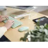 Trust Lyra klaviatūra su pele, biurui, RF belaidė + Bluetooth, QWERTY, JAV anglų, žalia