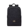 Kuprinė Rivacase 7923 33,8 cm 13,3 colio juoda balta