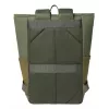 Keliautojų kuprinė Rivacase Eden alyvuogių PU oda poliesteris rPET 250x160x430mm