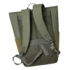 Keliautojų kuprinė Rivacase Eden alyvuogių PU oda poliesteris rPET 250x160x430mm