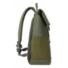 Keliautojų kuprinė Rivacase Eden alyvuogių PU oda poliesteris rPET 250x160x430mm