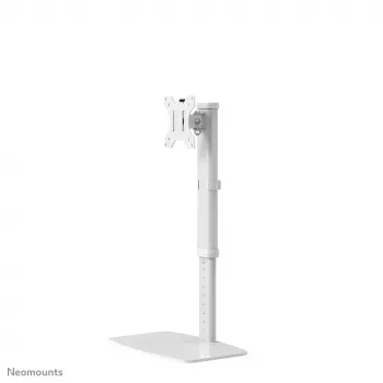 Neomounts FPMA-D890WHITE monitoriaus stovas 10-30 col., Laisvai pastatomas, 6 kg, 25,4 cm (10 col.), 76,2 cm (30 col.), 100 x 100 mm, Baltas