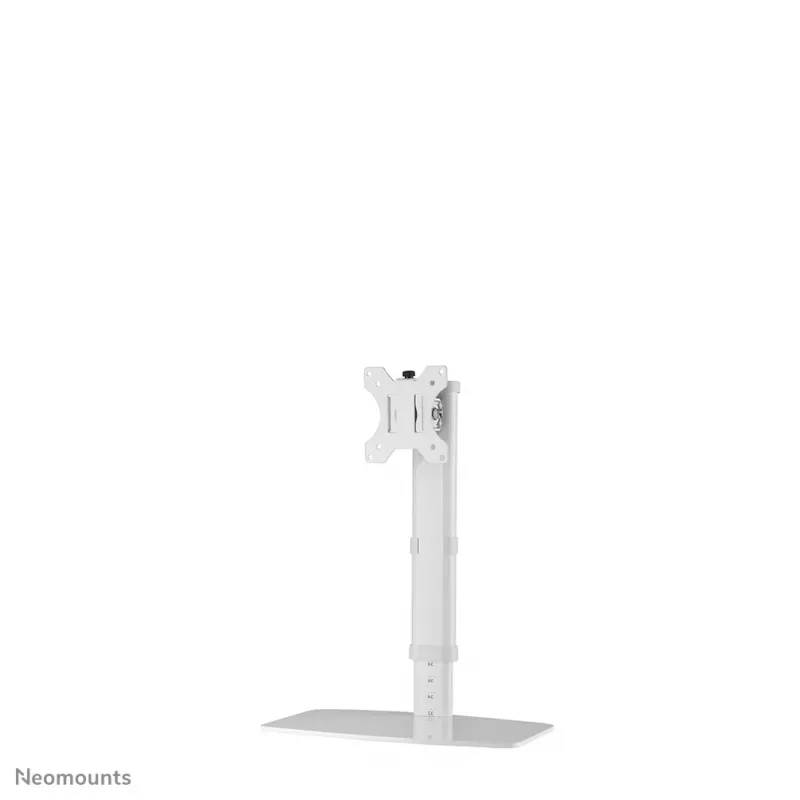 Neomounts FPMA-D890WHITE monitoriaus stovas 10-30 col., Laisvai pastatomas, 6 kg, 25,4 cm (10 col.), 76,2 cm (30 col.), 100 x 100 mm, Baltas