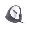 R-Go Tools Ergonominė pelė R-Go HE Break su pertraukų programine įranga, vidutinė (rankos dydis 165-185 mm), dešiniarankiams, laidinė, juoda
