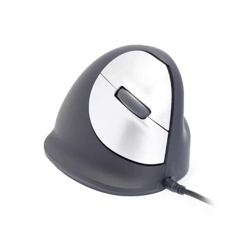 R-Go Tools Ergonominė pelė R-Go HE Break su pertraukų programine įranga, vidutinė (rankos dydis 165-185 mm), dešiniarankiams, laidinė, juoda