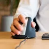 R-Go Tools Ergonominė pelė R-Go HE Break su pertraukų programine įranga, vidutinė (rankos dydis 165-185 mm), dešiniarankiams, laidinė, juoda