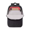 Kuprinė Rivacase 7962 39,6 cm (15,6 col.) juoda balta nešiojimo rankena peties diržas