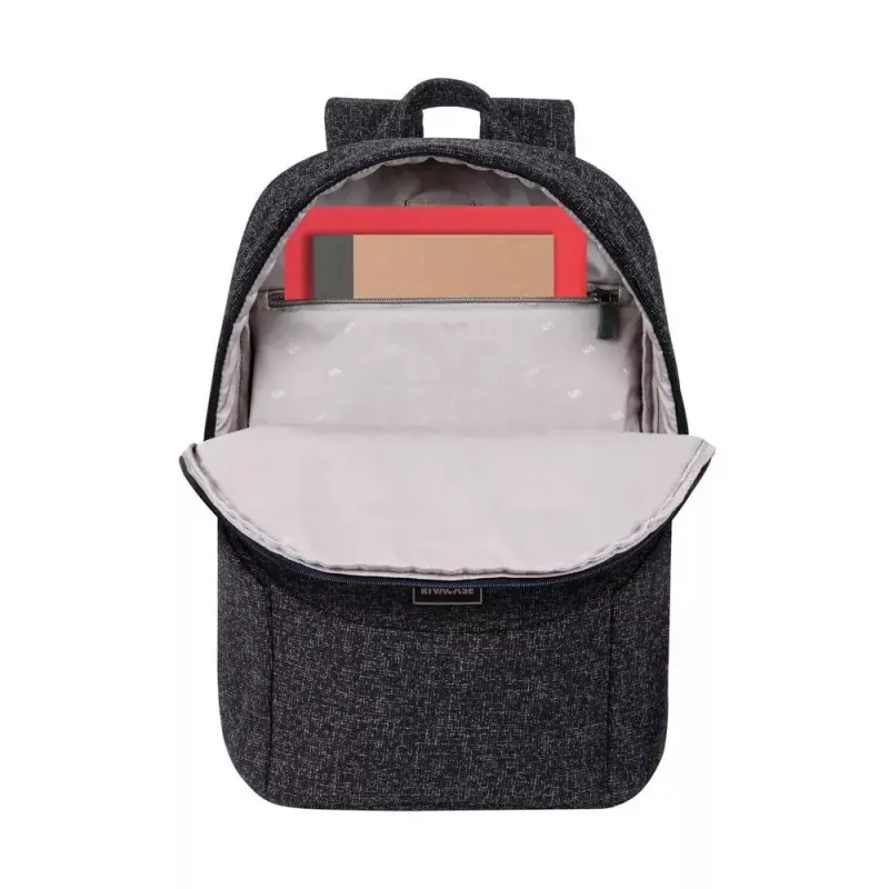 Kuprinė Rivacase 7962 39,6 cm (15,6 col.) juoda balta nešiojimo rankena peties diržas