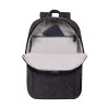 Kuprinė Rivacase 7962 39,6 cm (15,6 col.) juoda balta nešiojimo rankena peties diržas
