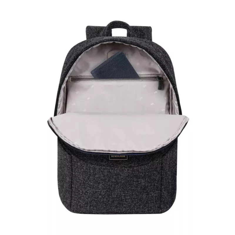 Kuprinė Rivacase 7962 39,6 cm (15,6 col.) juoda balta nešiojimo rankena peties diržas