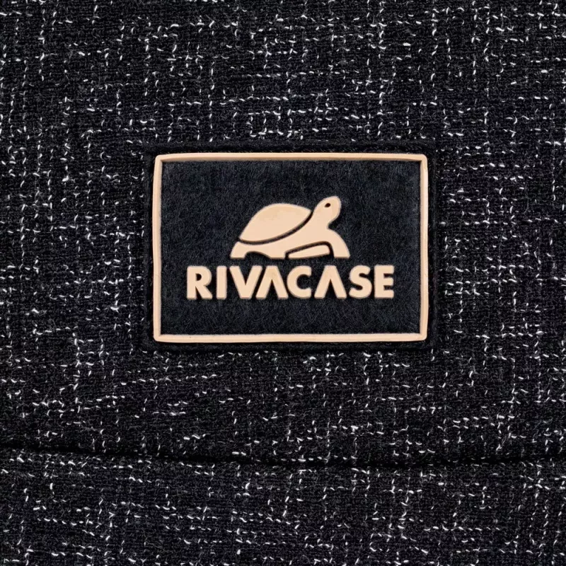 Kuprinė Rivacase 7962 39,6 cm (15,6 col.) juoda balta nešiojimo rankena peties diržas