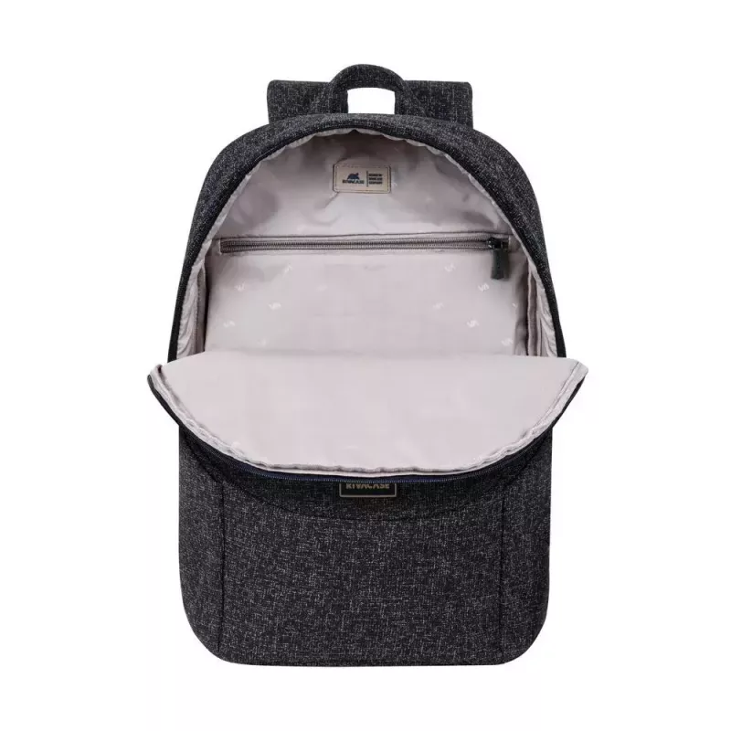 Kuprinė Rivacase 7962 39,6 cm (15,6 col.) juoda balta nešiojimo rankena peties diržas