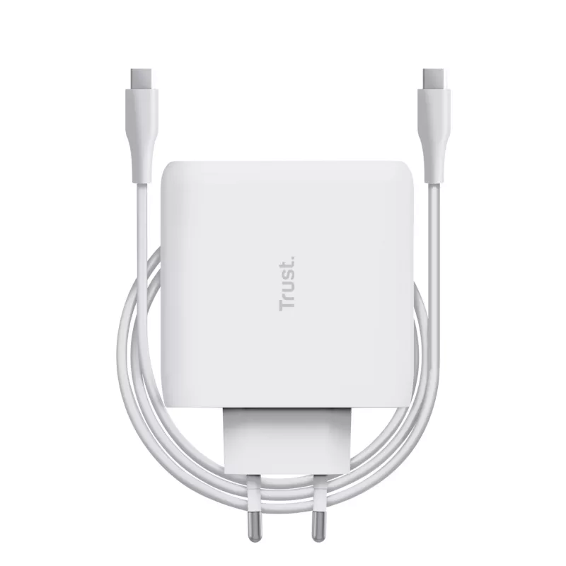 Kroviklis Trust Maxo Universal White AC Indoor USB Type-C 5V 2m