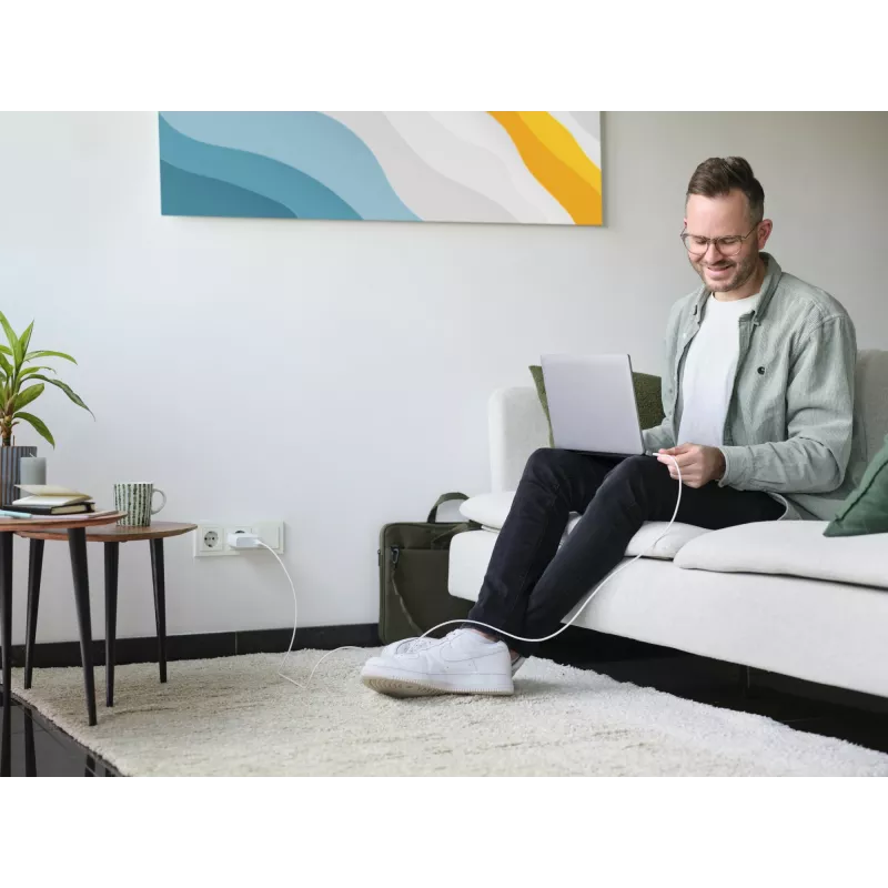 Kroviklis Trust Maxo Universal White AC Indoor USB Type-C 5V 2m