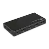 Lindy 3 prievadų HDMI 8K60 jungiklis HDMI USB Micro-USB juodas 4320p 48 Gbit/s