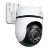 TP-Link lauko PTZ apsaugos „Wi-Fi“ kamera SPEC: 3K 5MP (2880x1620), 2,4 GHz, 2 × išorinės antenos, 1 × Ethernet prievadas, horizontalus 360°