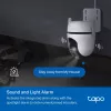 TP-Link lauko PTZ apsaugos „Wi-Fi“ kamera SPEC: 3K 5MP (2880x1620), 2,4 GHz, 2 × išorinės antenos, 1 × Ethernet prievadas, horizontalus 360°