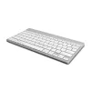 R-Go Tools ergonominė klaviatūra R-Go Compact Break, kompaktiška klaviatūra su pertraukų programine įranga, QWERTY (US), Bluetooth, balta