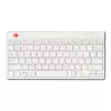 R-Go Tools ergonominė klaviatūra R-Go Compact Break, kompaktiška klaviatūra su pertraukų programine įranga, QWERTY (US), Bluetooth, balta