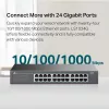 TP-Link LS1024G tinklo komutatorius nevaldomas Gigabit Ethernet (10/100/1000) Juodas