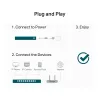 TP-Link LS1024G tinklo komutatorius nevaldomas Gigabit Ethernet (10/100/1000) Juodas