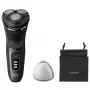 Elektrinis rotacinis barzdaskutė Philips 3000 Series S3244/12 – 3 galvutės, Wet & Dry, Li‑Ion, 60 min veikimo laikas, iššokantis kirpiklis, plaunamas, juodas