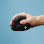 R-Go Tools ergonominė pelė R-Go HE Break su pertraukų programine įranga, vidutinė (plaštakos dydis 165-185 mm), dešiniarankiams, Bluetooth, juoda