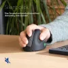 R-Go Tools ergonominė pelė R-Go HE Break su pertraukų programine įranga, vidutinė (plaštakos dydis 165-185 mm), dešiniarankiams, Bluetooth, juoda