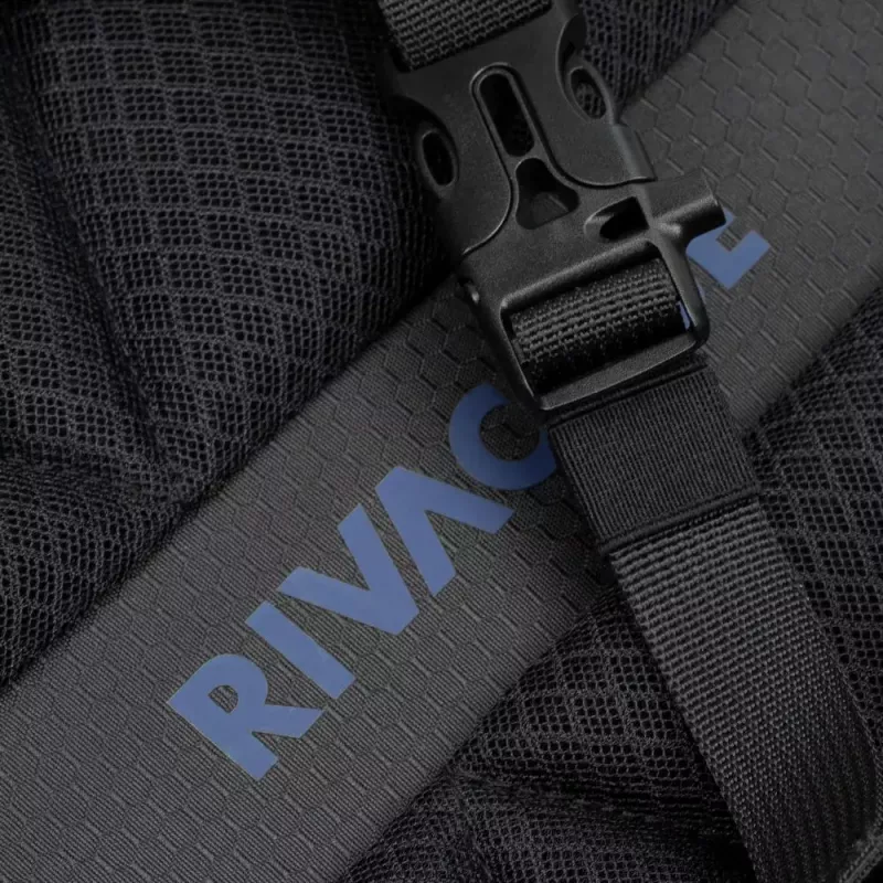Kuprinė Rivacase Dijon 39,6 cm 15,6 colių Juoda 1 skyrius