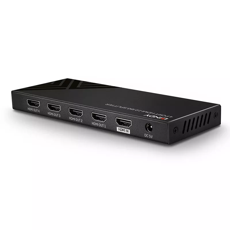HDMI skirstytuvas Lindy 4 prievadų HDMI 18G skirstytuvas