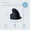 R-Go Tools ergonomiška pelė R-Go HE Break su pertraukų programine įranga, maža (plaštakos dydis ˂165 mm), dešiniarankiams, laidinė, juoda