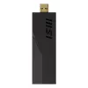 USB Stick MSI BE6500 WiFi7 USB 3.2 Gen 1 Dongle juoda