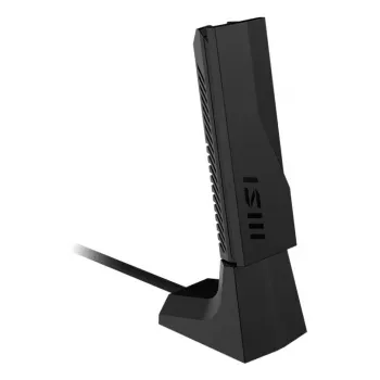 USB Stick MSI BE6500 WiFi7 USB 3.2 Gen 1 Dongle juoda