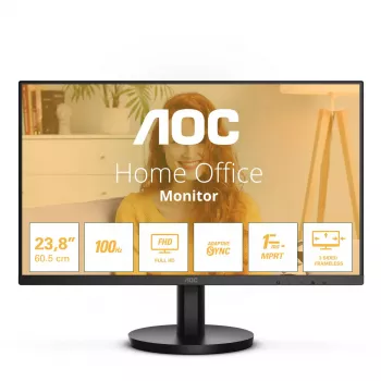 AOC 24B3HMA2 kompiuterio monitorius 60,5 cm (23,8 colio) 1920 x 1080 pikselių Full HD LED juodas
